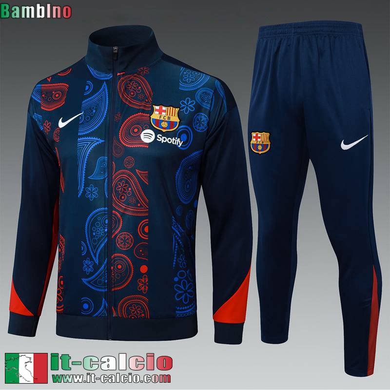 KIT: Full-Zip Giacca Barcellona Bambini 2024 2025 C609