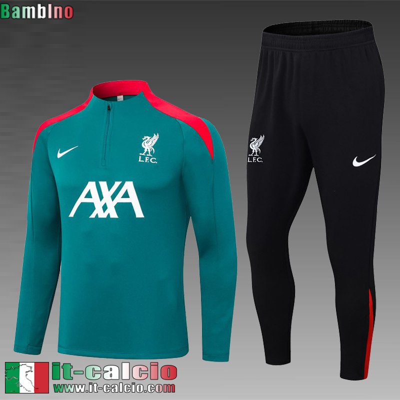 KIT: Tute Calcio Liverpool Bambini 2024 2025 C612