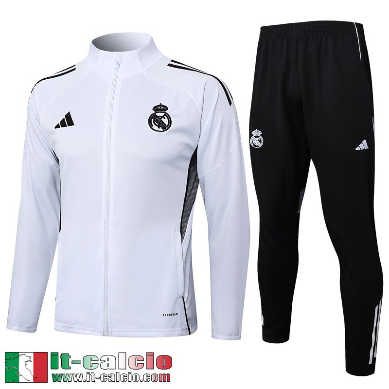 Full-Zip Giacca Real Madrid Uomo 2025 2026 B450