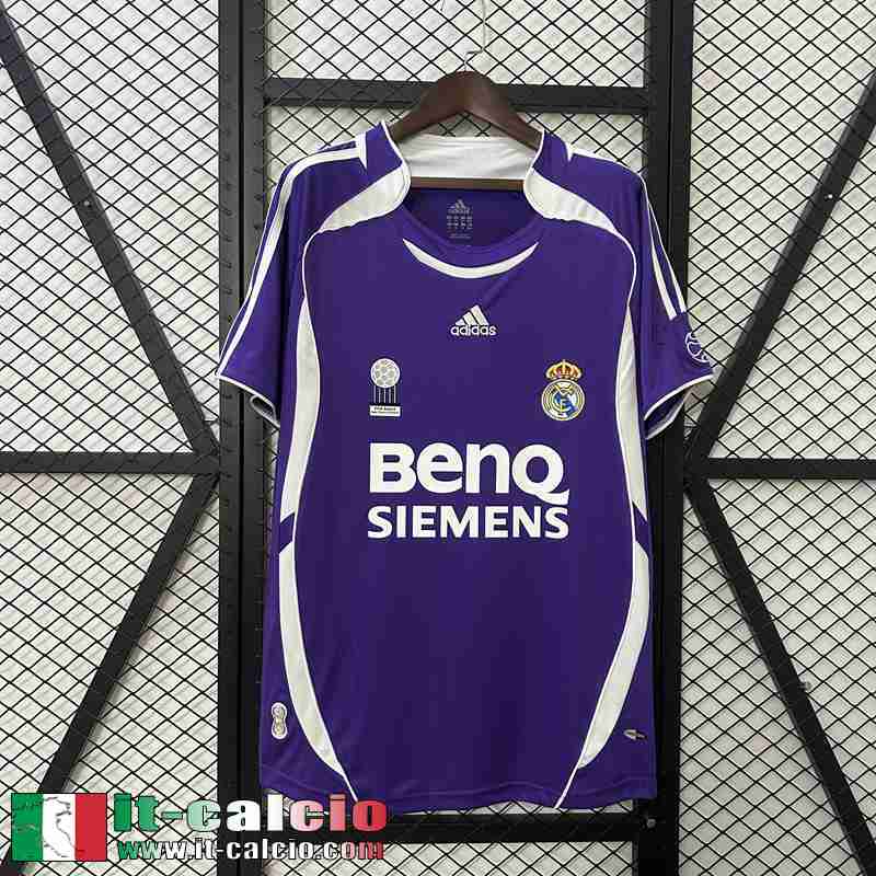 Retro Maglia Calcio Real Madrid Terza Uomo 06 07 FG717