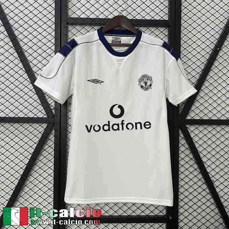 Retro Maglia Calcio Manchester United Seconda Uomo 00 01 FG718