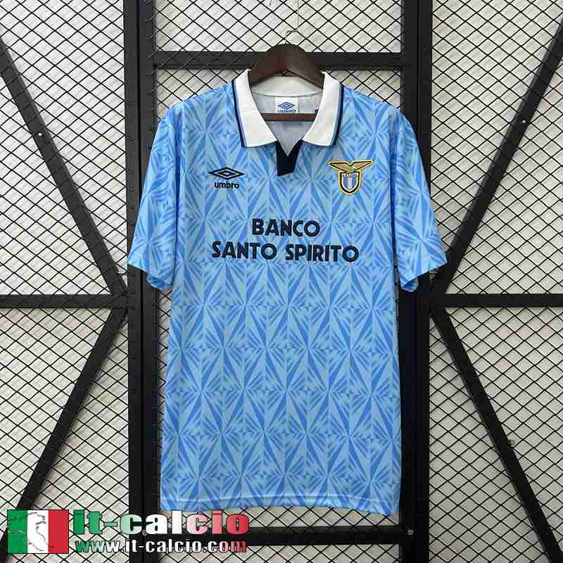 Retro Maglia Calcio Lazio Prima Uomo 91 92 FG728