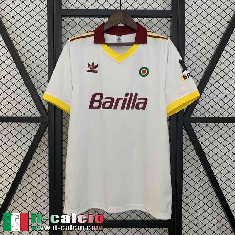 Retro Maglia Calcio Roma Seconda Uomo 91 92 FG753