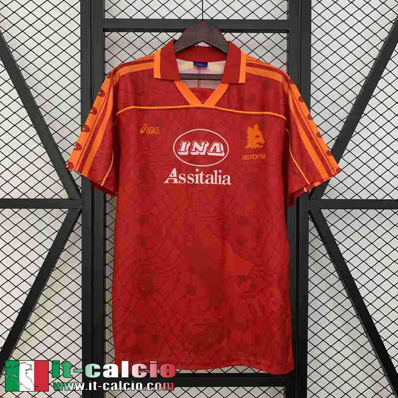 Retro Maglia Calcio Roma Prima Uomo 95 96 FG756