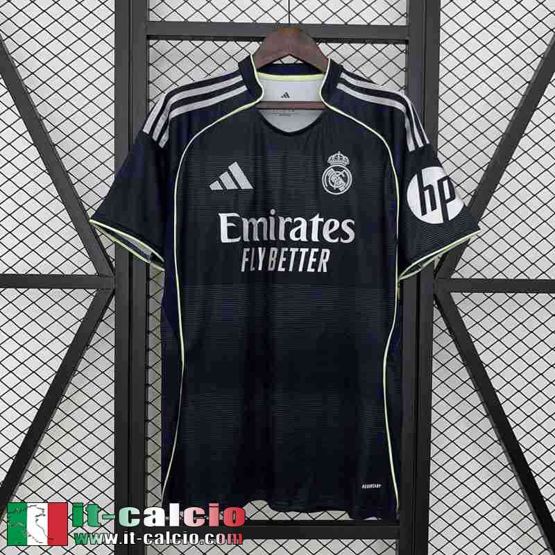 Maglia Calcio Real Madrid Seconda Uomo 2025 2026