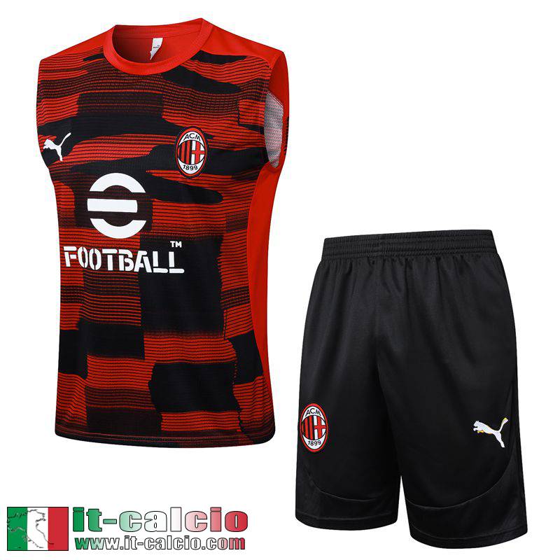 Maglietta senza maniche AC Milan Uomo 2025 2026 H434