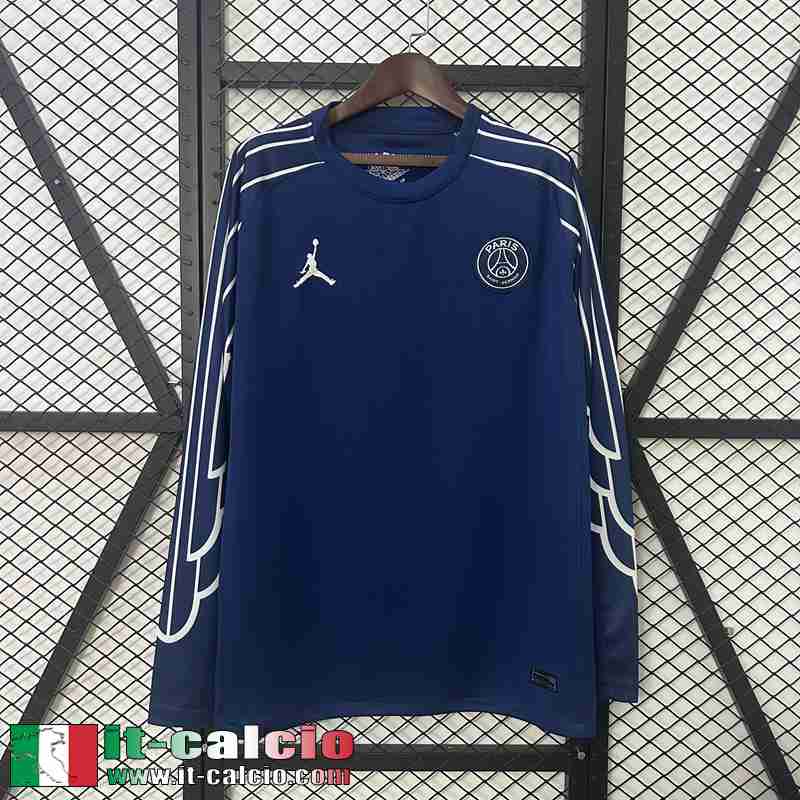Maglia Calcio PSG fourth Uomo Manga Larga 2024 2025 TBB741