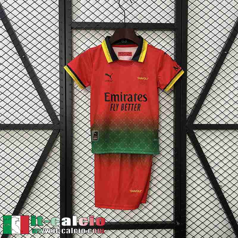 Maglia Calcio AC Milan OFF-WHITE - 1 Bambino 2025 2026 TBB751XH
