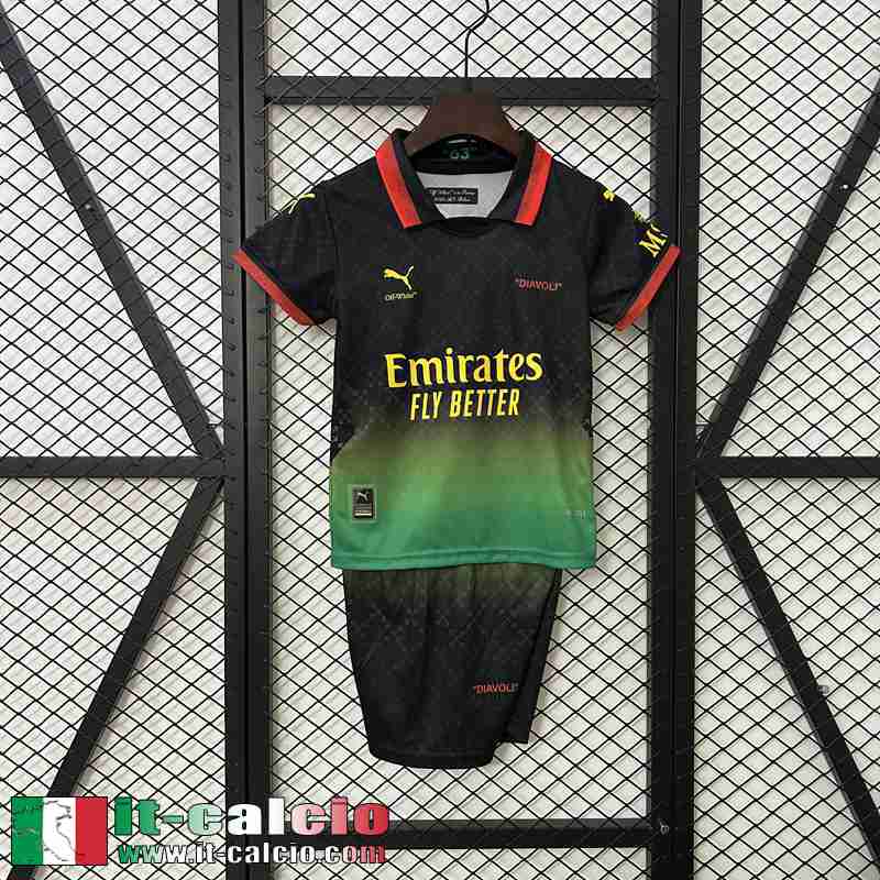 Maglia Calcio AC Milan OFF-WHITE - 2 Bambino 2025 2026 TBB752XH