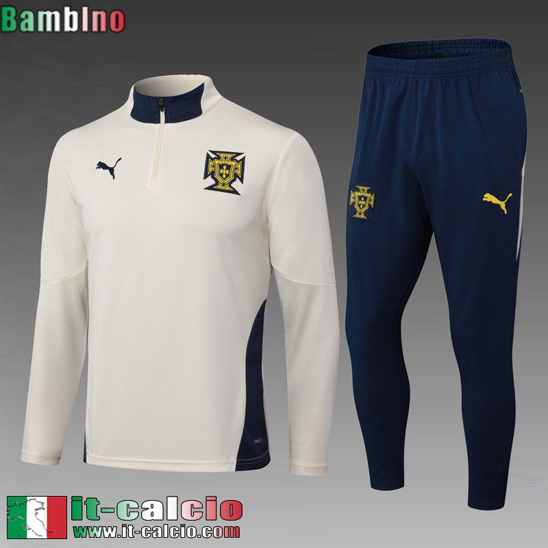 KIT: Tute Calcio Portogallo Bambino 2025 2026 C614