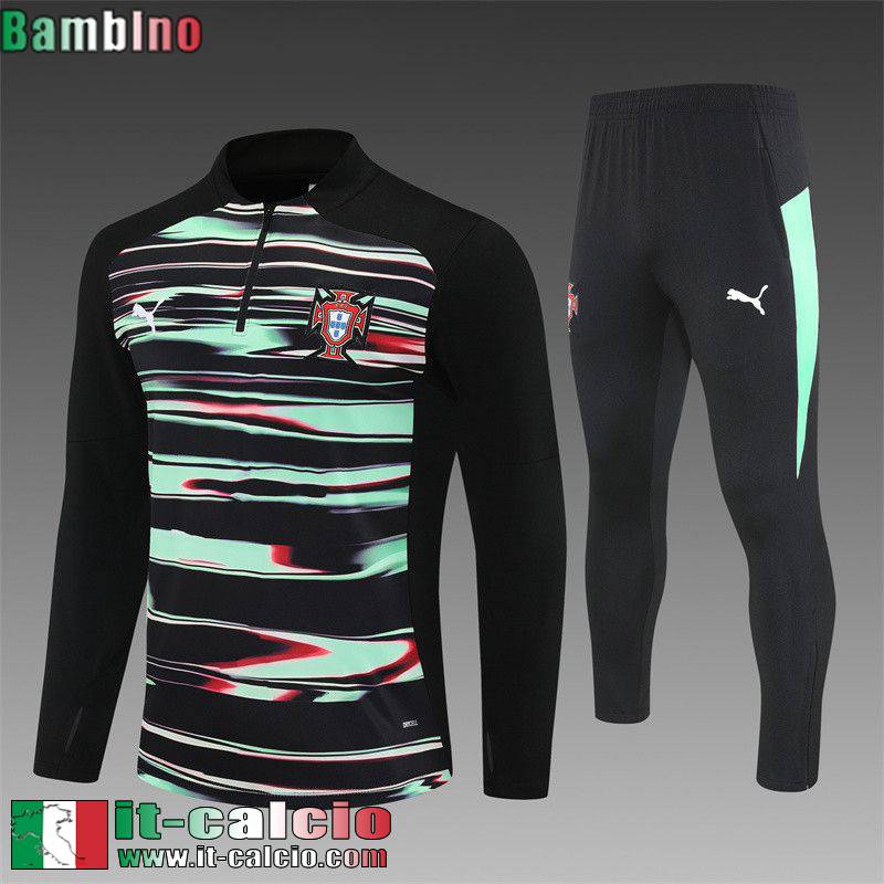 KIT: Tute Calcio Portogallo Bambino 2025 2026 C617