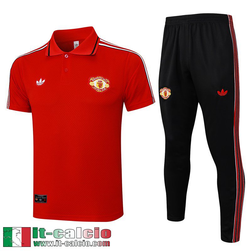 Maglietta Polo Manchester United Uomo 25 26 E142