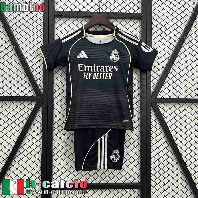 Maglie Calcio Real Madrid Seconda Bambino 25 26