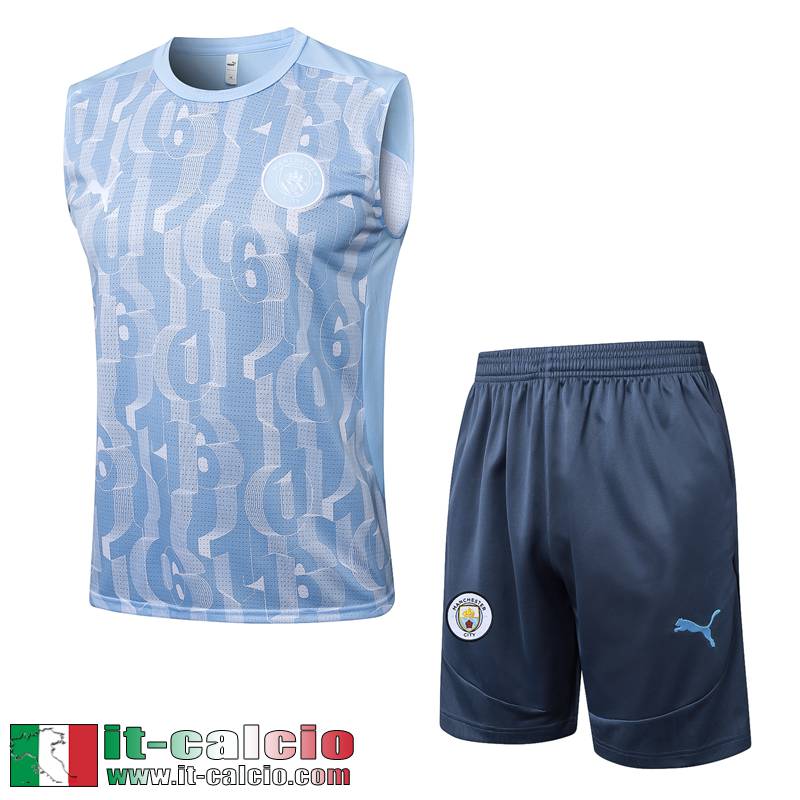 magliette a maniche senza Manchester City Uomo 25 26 H494