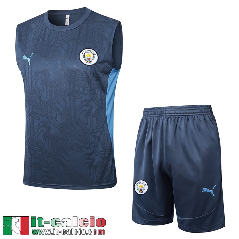 magliette a maniche senza Manchester City Uomo 25 26 H498