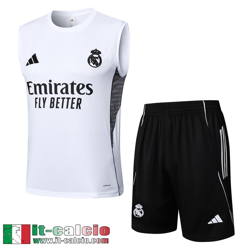 magliette a maniche senza Real Madrid Uomo 25 26 H509