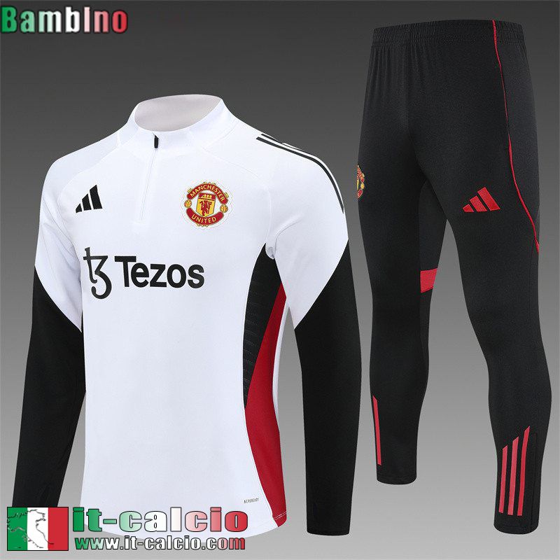 Kit: Tute Sportive Uomo Manchester United Bambino 25 26 C646