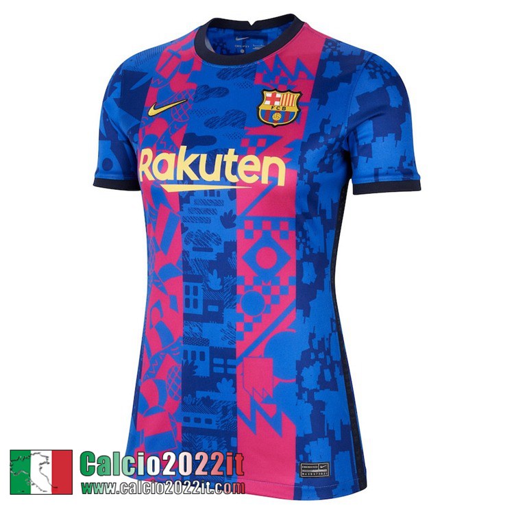 Terza Barcelona Maglia Calcio Donna 2021 2022