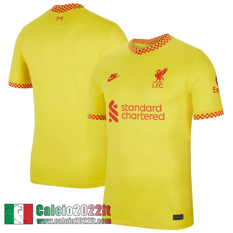 Terza Liverpool Maglia Calcio Uomo 2021 2022