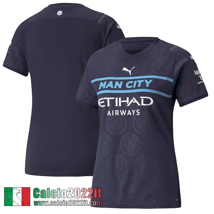 Terza Manchester City Maglia Calcio Donna 2021 2022