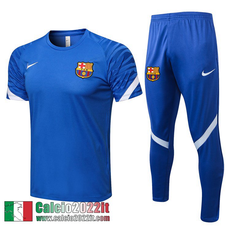 Barcellona T-Shirt blu Uomo 2021 2022 PL173