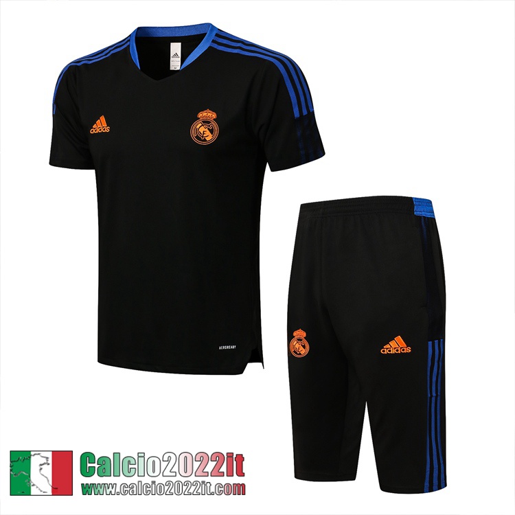 Real Madrid T-Shirt Nero Uomo 2021 2022 PL179