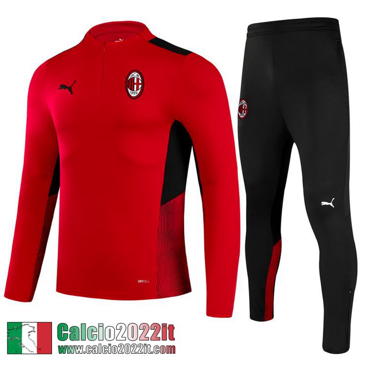 AC Milan Tute Calcio rosso Uomo 2021 2022 TG116