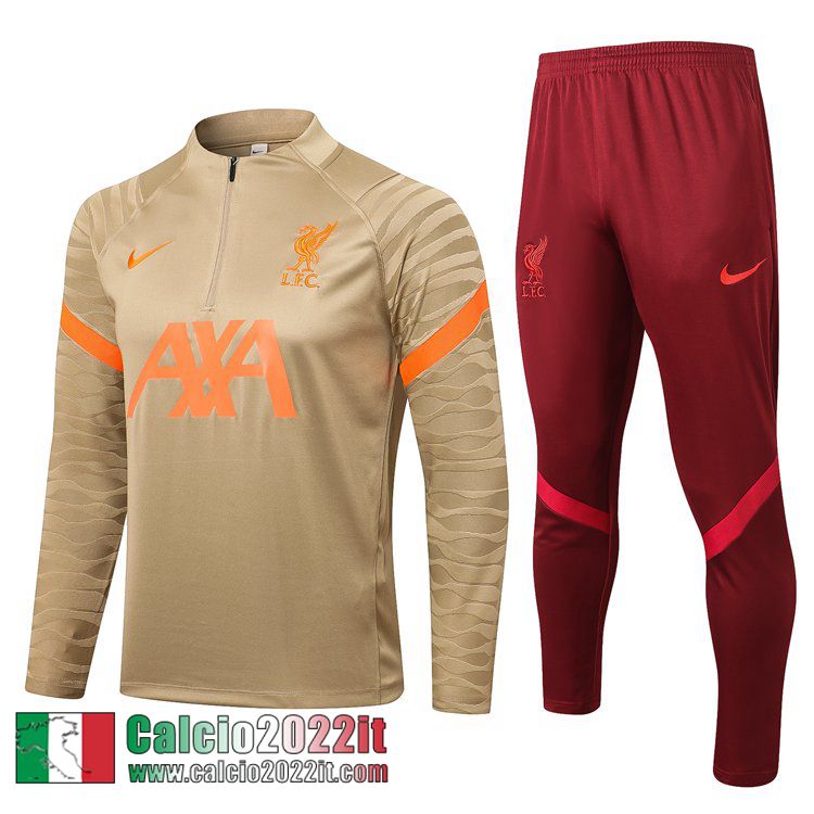 Liverpool Tute Calcio albicocca Uomo 2021 2022 TG128