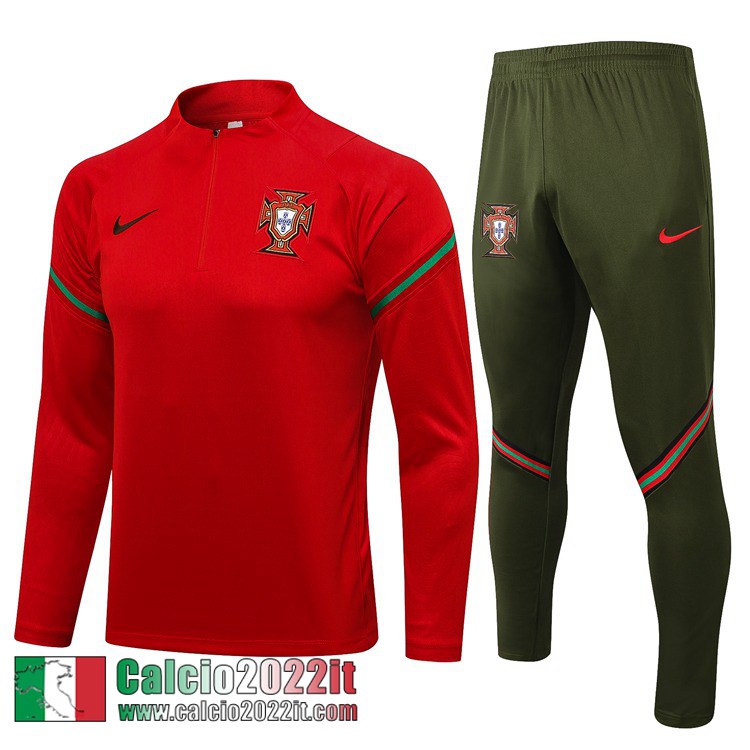 Portogallo Tute Calcio rosso Uomo 2021 2022 TG130