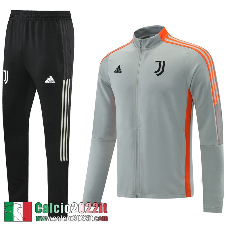 Juventus Full-Zip Giacca Grigio 2021 2022 Uomo JK218