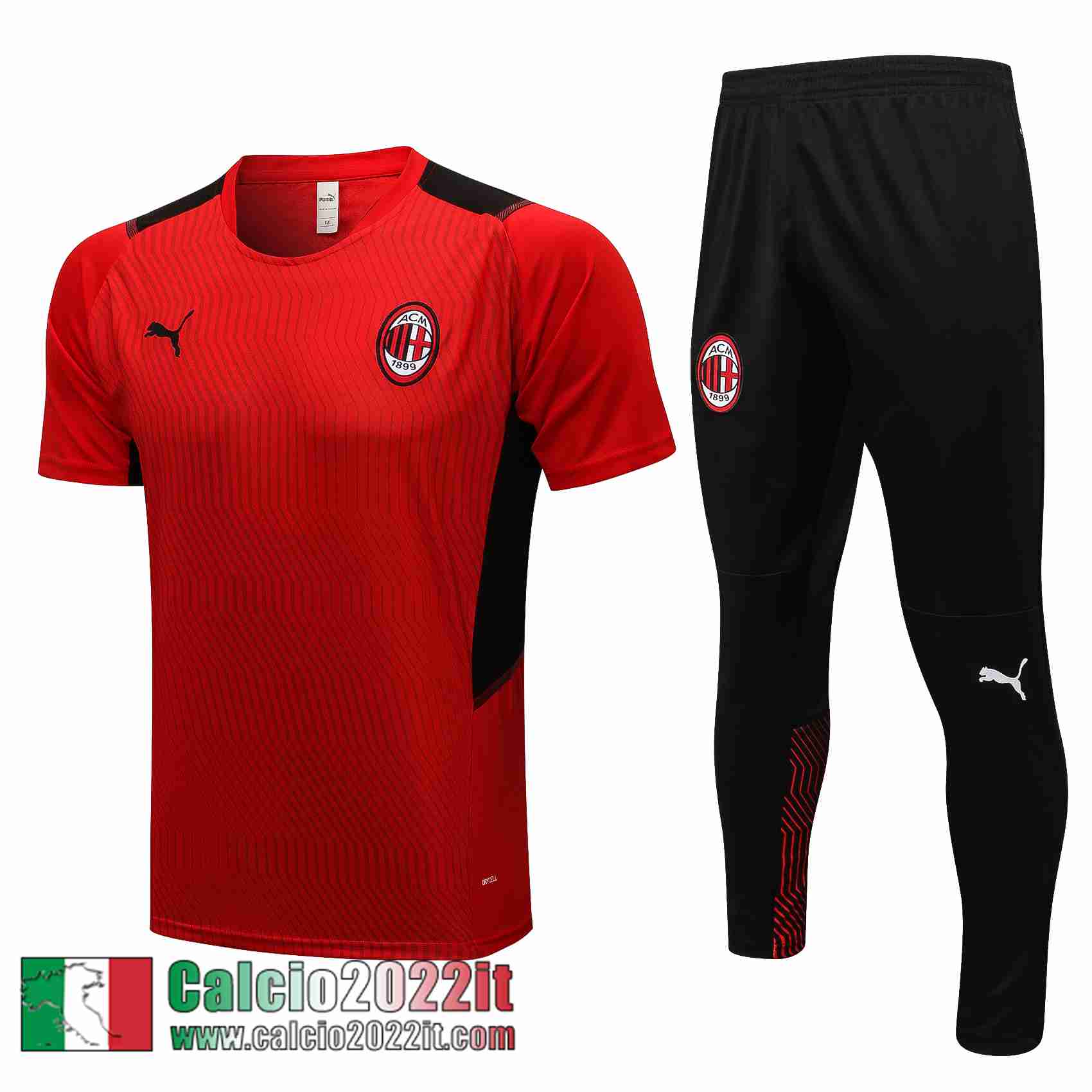 AC Milan T-Shirt rosso 2021 2022 Uomo PL195