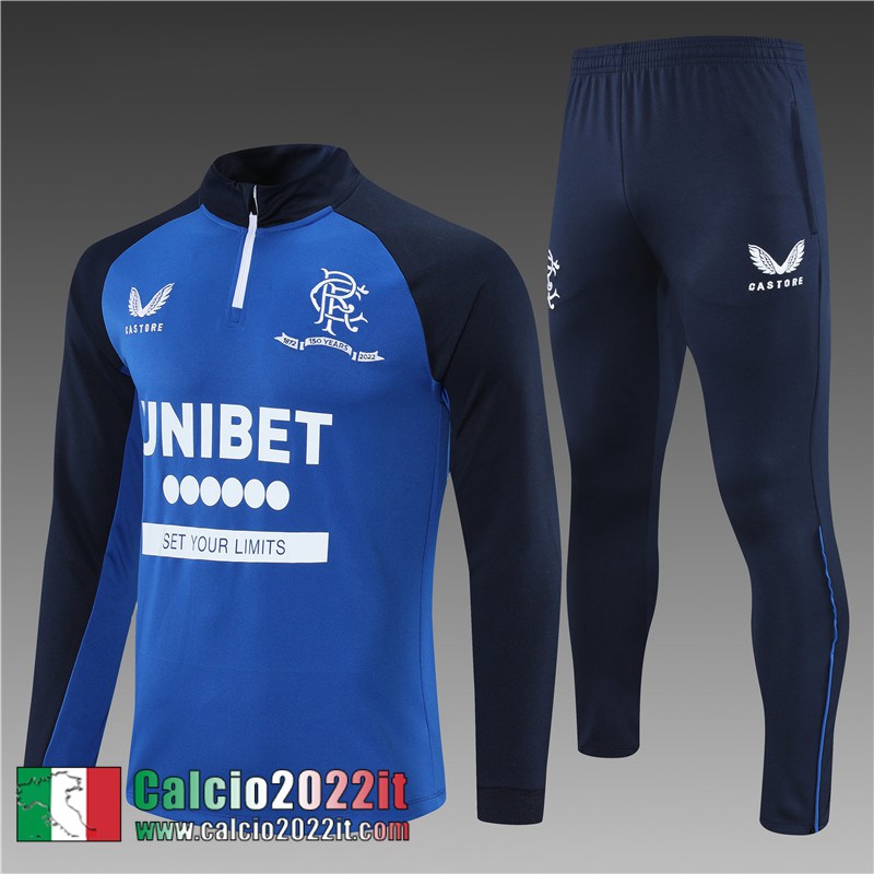 Rangers Tute Calcio blu 2021 2022 Bambino TK132
