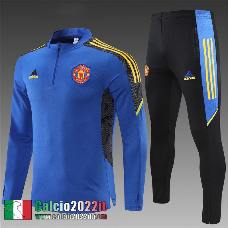 Manchester United Tute Calcio blu 2021 2022 Bambino TK142