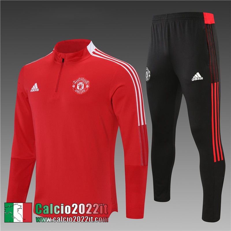 Manchester United Tute Calcio rosso 2021 2022 Bambino TK144