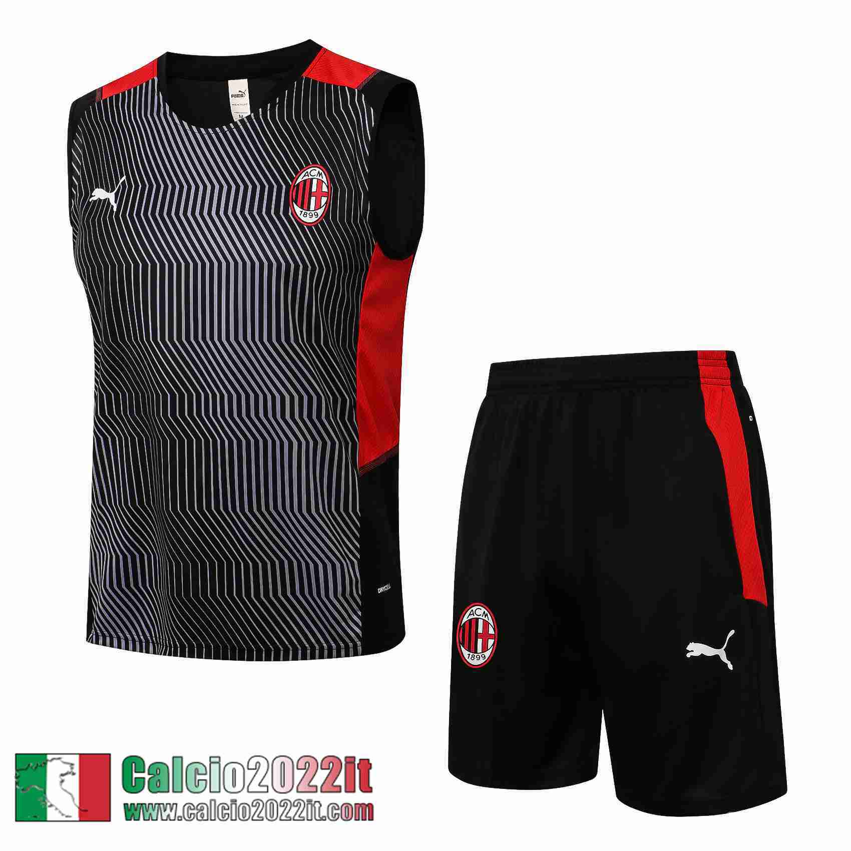 AC Milan Senza maniche noir Uomo 2021 2022 PL230