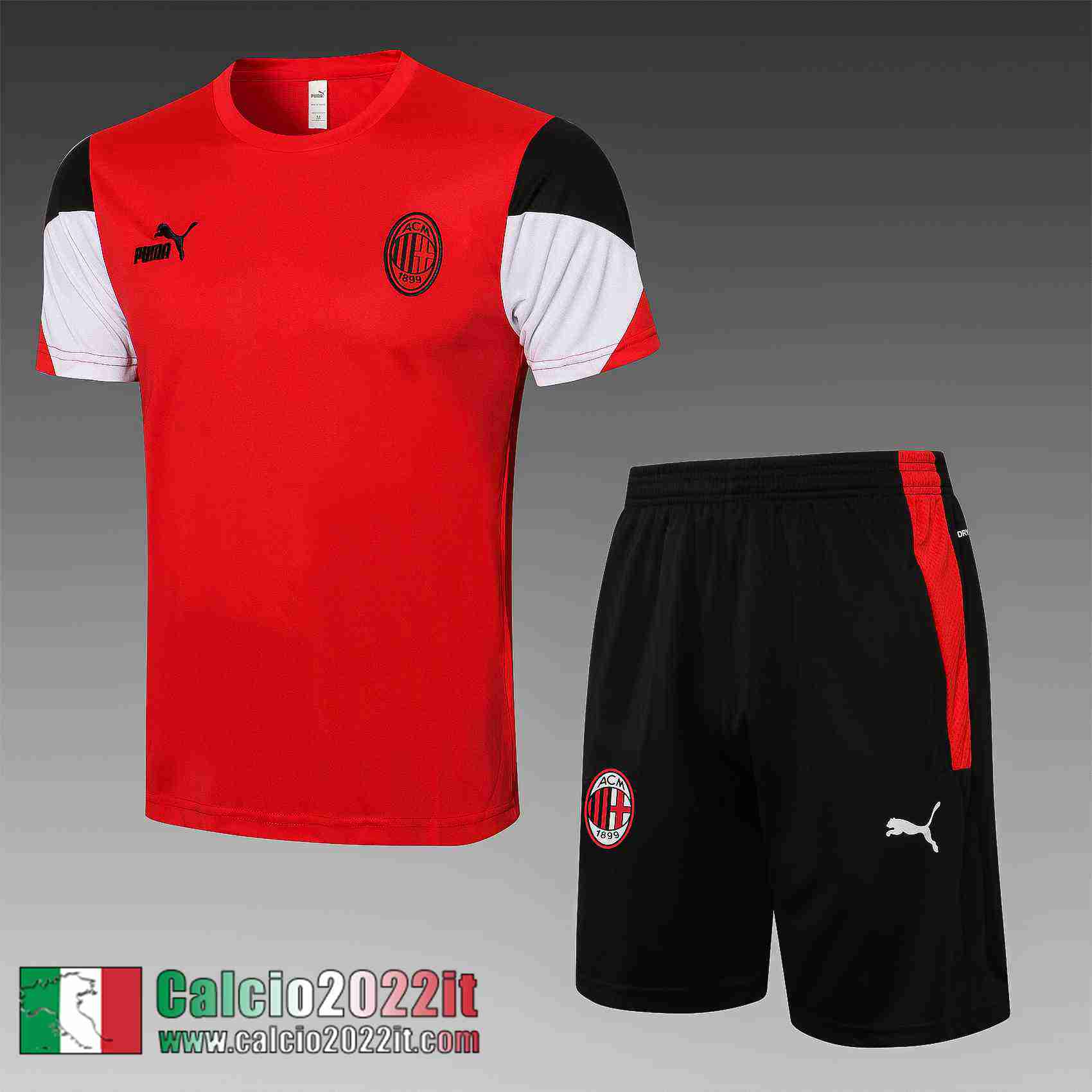AC Milan T-shirt rosso Uomo 2021 2022 PL239