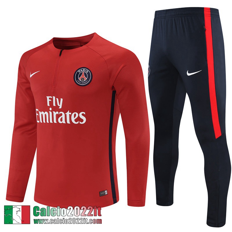 PSG Tute Calcio rosso Uomo 2021 2022 TG180