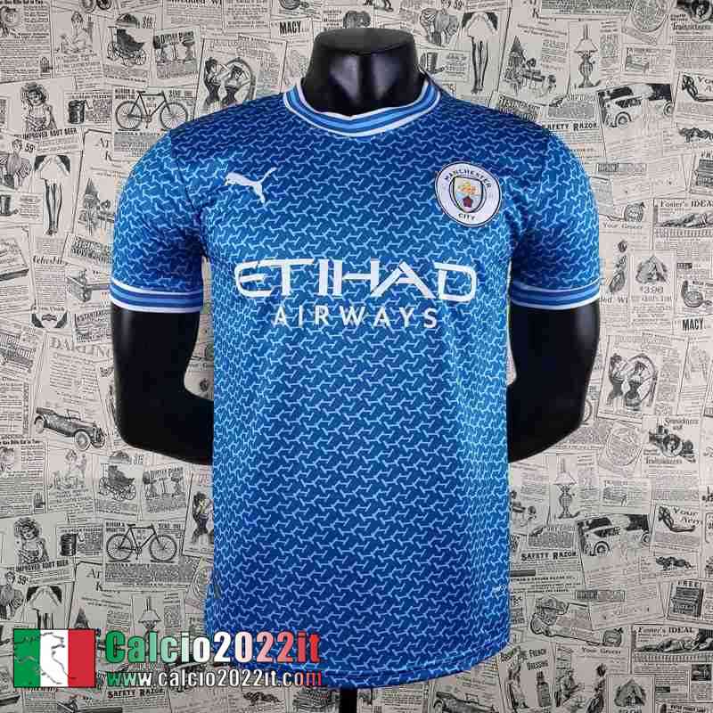 Manchester City Maglia Calcio Prima Uomo 22 23 Versione Trapelata