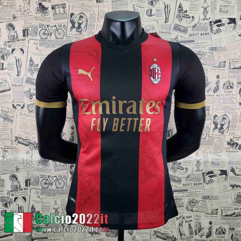 AC Milan Maglia Calcio Prima Uomo 22 23 Versione Trapelata