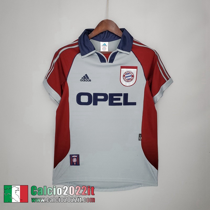 Bayern Monaco Maglia Calcio Retro Seconda Uomo 98 99