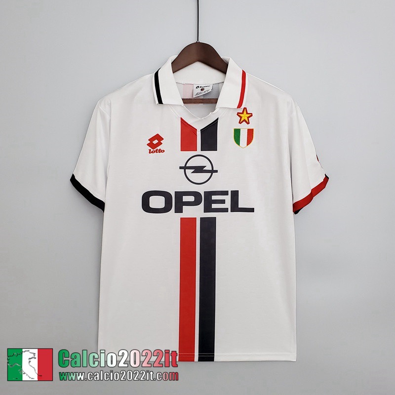 AC Milan Maglia Calcio Retro Seconda Uomo 95 97