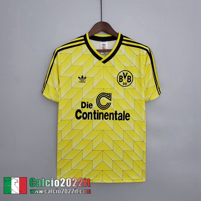 Dortmund Maglia Calcio Retro Prima Uomo 1988