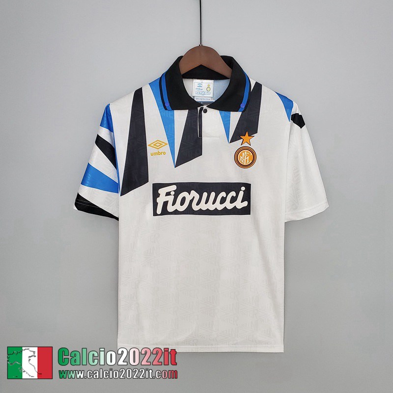 Inter Milan Maglia Calcio Retro Seconda Uomo 92 93