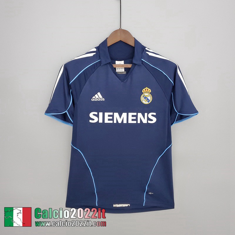 Real Madrid Maglia Calcio Retro Seconda Uomo 05 06