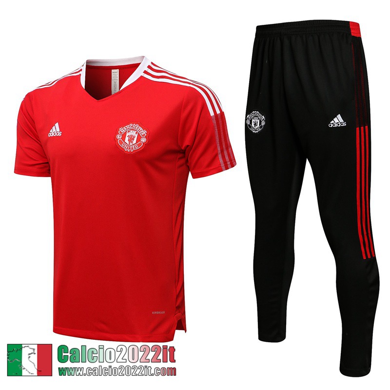 Manchester United T-Shirt rosso Uomo 21 22 PL250