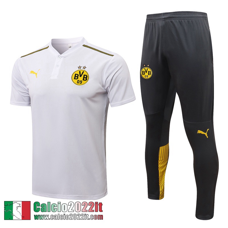 Dortmund Polo bianca Uomo 21 22 PL251