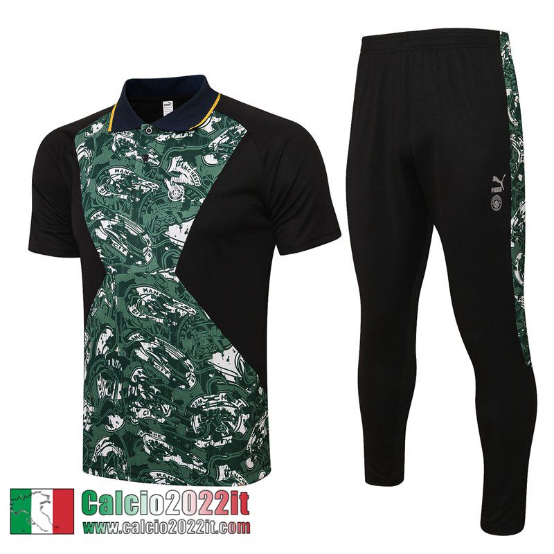 Manchester City Polo verde Uomo 21 22 PL264