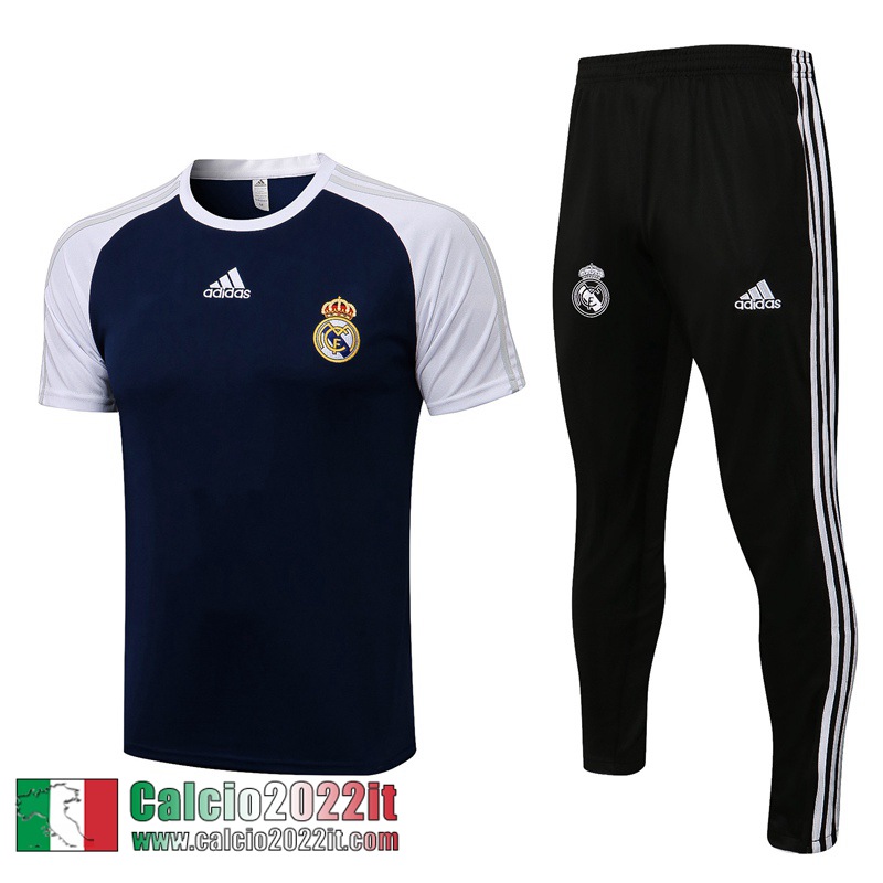 Real Madrid T-Shirt Nero Uomo 21 22 PL272