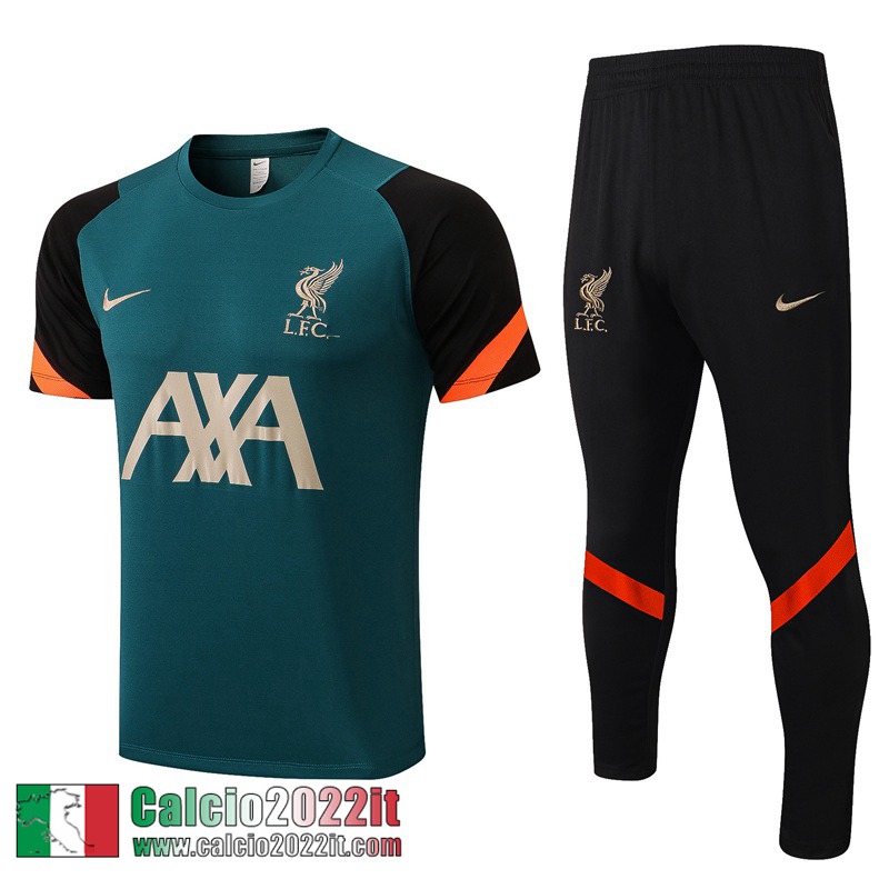 Liverpool T-Shirt verde Uomo 21 22 PL282