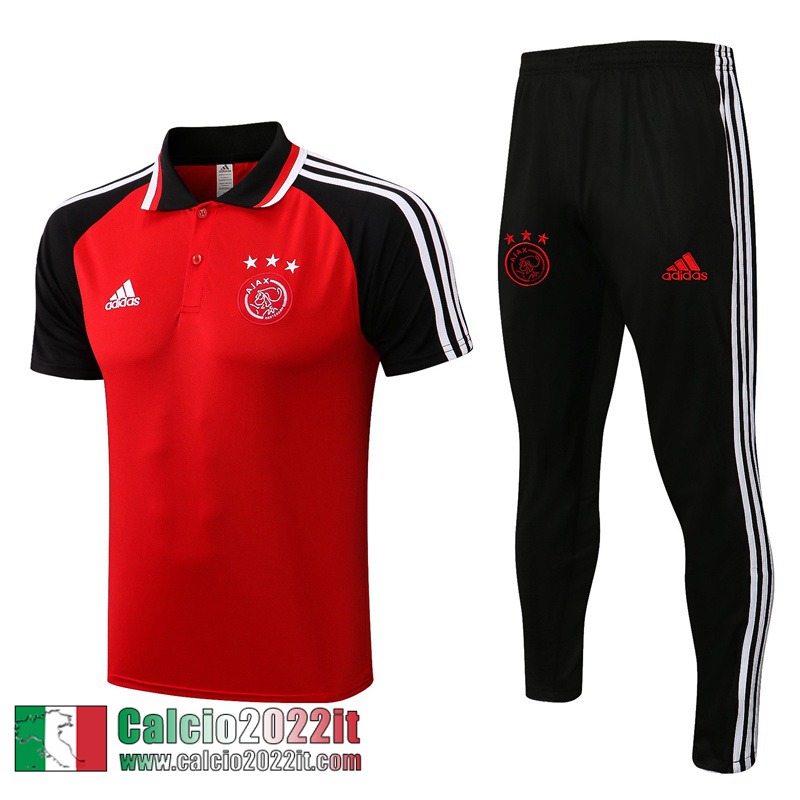AJAX Polo rosso Uomo 21 22 PL285